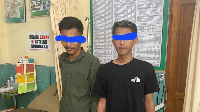 Dua pelaku pencurian organ di salah satu SMP swasta di Dlingo, Bantul.