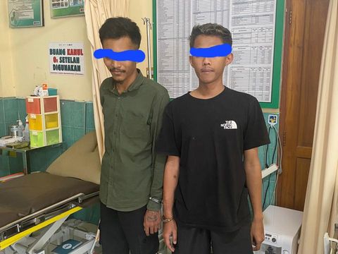 Dua pelaku pencurian organ di salah satu SMP swasta di Dlingo, Bantul.