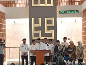 Heru Resmikan Masjid Ar-Raudhah Ragunan, Harap Jadi Pusat Pendidikan-Ekonomi