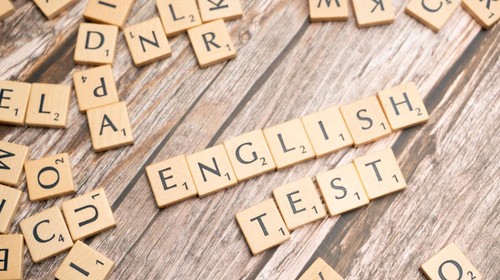 Ilustrasi tes bahasa Inggris