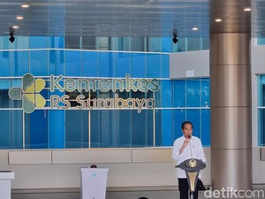 RS Kemenkes Surabaya Telan Rp 2 T, Jokowi: Seperti Masuk Hotel Bintang 5