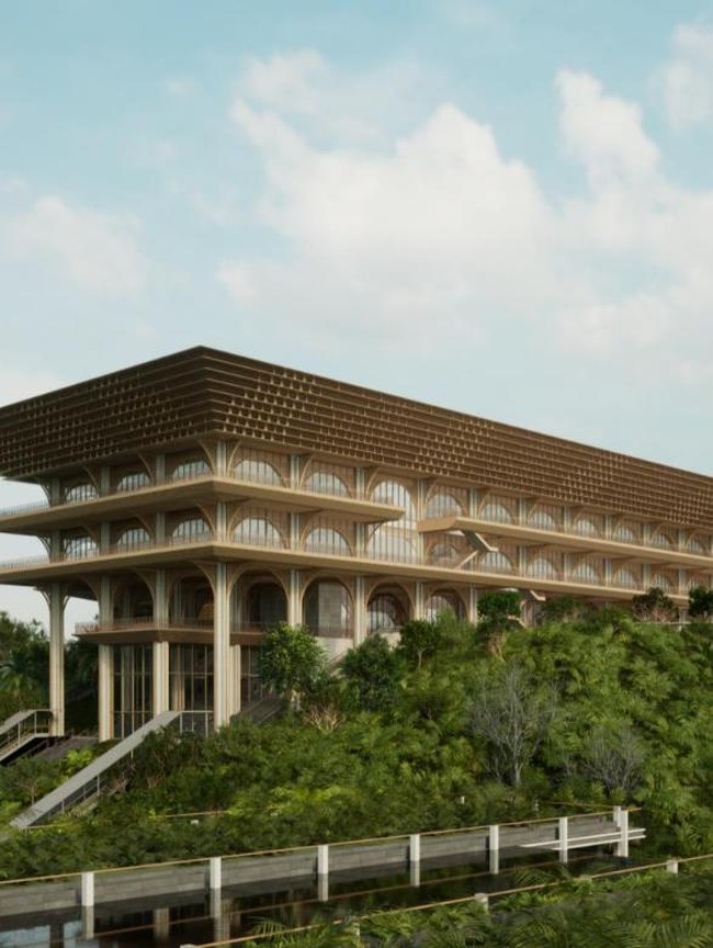 Potret Kantor Wapres di IKN yang Hampir Rampung, Mau Dipakai Gibran Tahun Depan