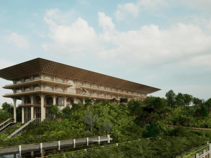Kawasan Istana Wakil Presiden di IKN