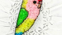 Kiyota sengaja menggabungkan antara skillnya membuat sushi hingga kreatifitasnya dalam bidang seni. Foto: Takayo Kiyota