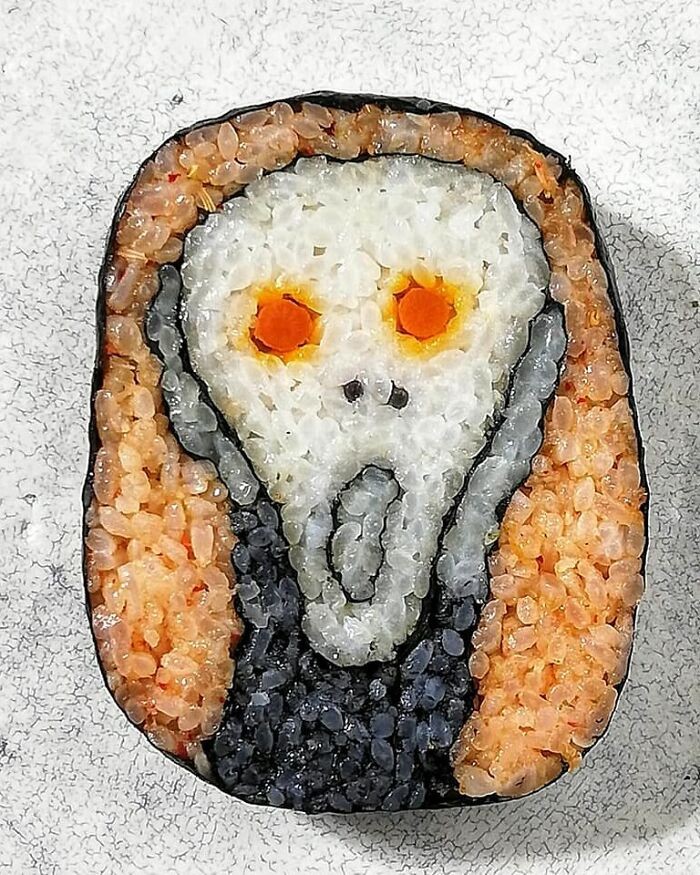 Keren! Seniman Makanan Asal Jepang Ini Ubah Sushi Jadi Lukisan Keren! Seniman Makanan Asal Jepang Ini Ubah Sushi Jadi Lukisan