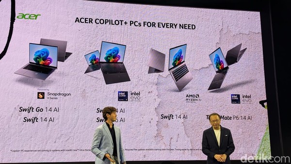 Deretan Laptop Copilot+ PC Acer Mejeng di Berlin