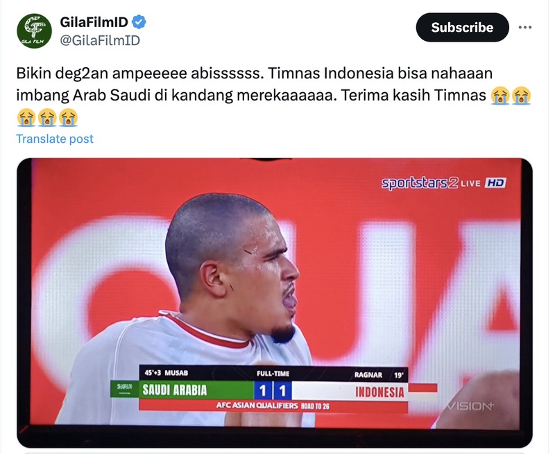 Meme Timnas Indonesia