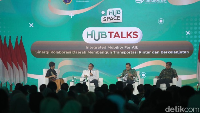 Mendagri Tito Karnavian di Hub Space 2024.(Foto: Pradita Utama/detikcom)