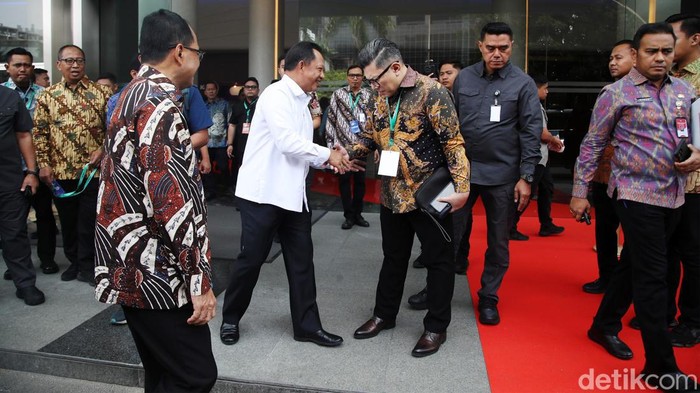 Hub Space 2024 resmi digelar di JIExpo Kemayoran, Jakarta Pusat, Jumat (6/8/2024). Mendagri Tito Karnavian turut hadir dalam pembukaan acara ini.