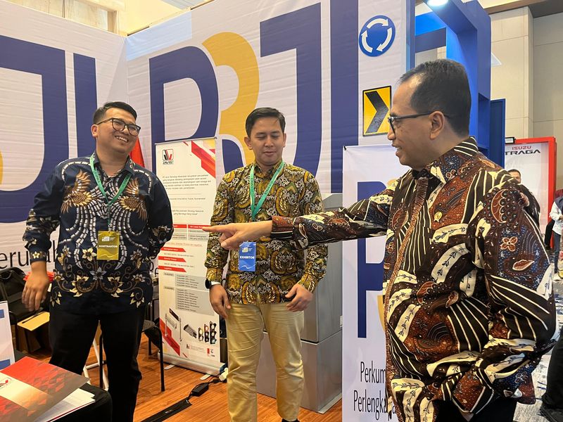 Menhub Budi Karya di Hub Space 2024 (Rumondang/detikcom)