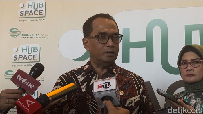 Menhub Budi Karya Sumadi (Rumondang Naibaho/detikcom)