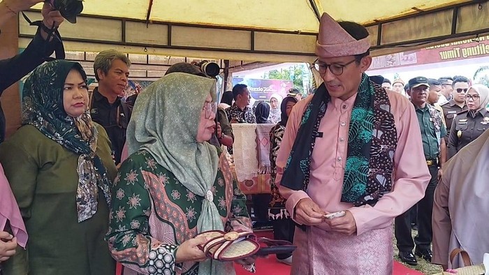 Menparekraf Sandiaga Uno terkesan dengan event jelajah pesona jalur rempah Belitung Timur