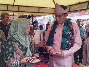 Sandiaga Terkesan dengan Jelajah Pesona Jalur Rempah Belitung Timur