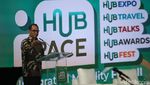 Momen Menhub Budi Karya Buka Hub Space 2024