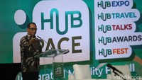 Budi Karya mengatakan Hub Space digelar untuk mengajak pegiat transportasi berdiskusi soal perhubungan. Dia berharap acara ini dapat melahirkan inovasi mewujudkan trasportasi yang lebih baik. Budi Karya mengatakan Hub Space digelar untuk mengajak pegiat transportasi berdiskusi soal perhubungan. Dia berharap acara ini dapat melahirkan inovasi mewujudkan trasportasi yang lebih baik.