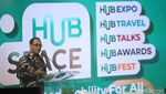 Momen Menhub Budi Karya Buka Hub Space 2024