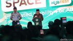 Momen Wapres Maruf Amin Buka Hub Space 2024