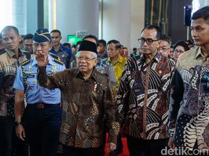 Momen Wapres Maruf Amin Hadiri Hub Space 2024