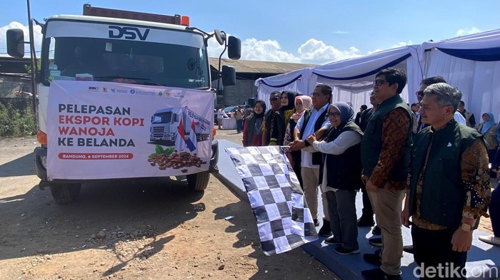 Pelepasan ekspor 18 ton Kopi Wanoja ke Belanda.
