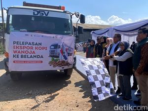 Hebring! 18 Ton Kopi Bandung Dikirim ke Belanda