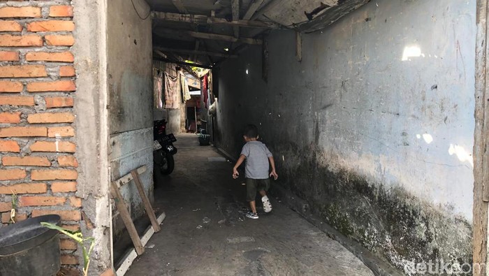 Potret Kawasan Bong Suwung, Jlagran, Gedongtengen, Kota Jogja, yang akan digusur PT KAI, Jumat (6/9).
