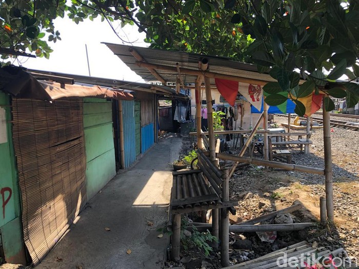 Potret Kawasan Bong Suwung, Jlagran, Gedongtengen, Kota Jogja, yang akan digusur PT KAI, Jumat (6/9).
