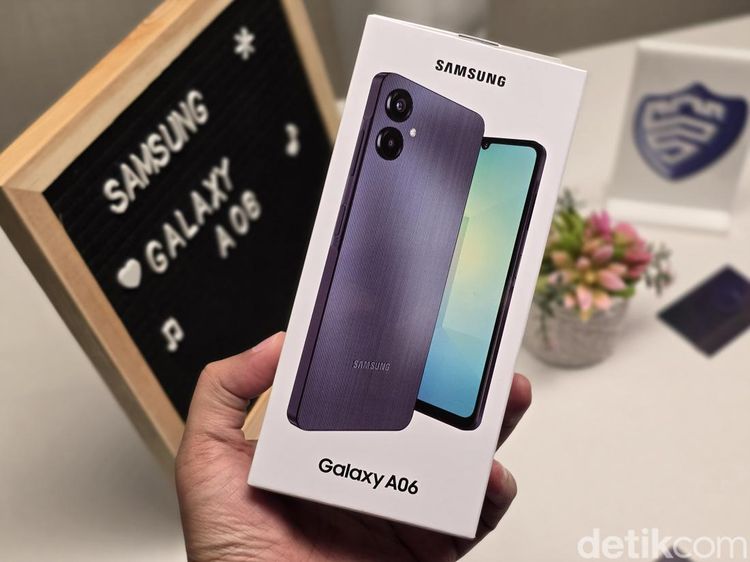 Unboxing Galaxy A06, HP Samsung Rp 1 Jutaan Kamera 50 MP
