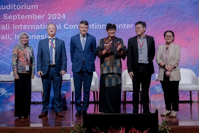 Sandiaga Uno di HLF MSP 2024