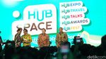 Potret Tiga Eks Menhub Terima Penghargaan di Hub Space 2024