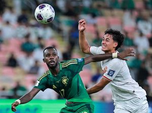 Head to Head Indonesia Vs Arab Saudi: Garuda 0 Kemenangan