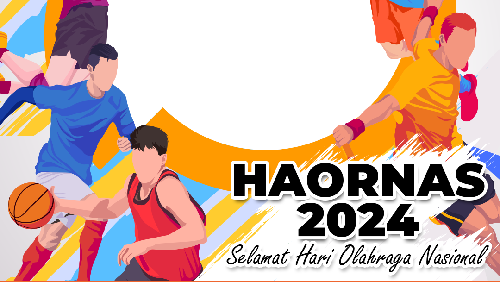 Twibbon Hari Olahraga Nasional 2024