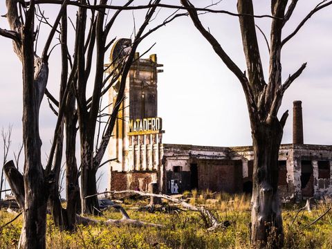 Abandoned town in Buenos Aires