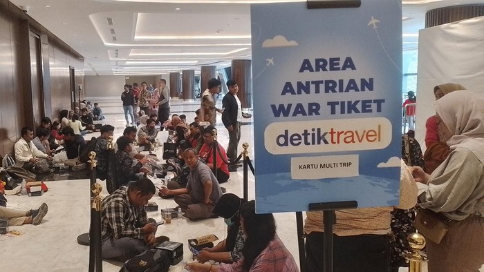 Antrean War Tiket detikTravel
