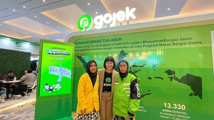 Booth Gojek di Hub Space
