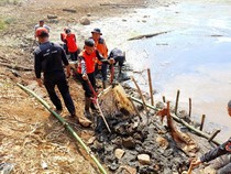 Sumber Mata Air Utama Dempo Tengah Pagar Alam yang Jebol Diperbaiki