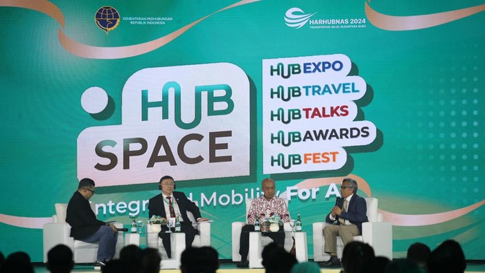 Diskusi dalam Hub Space 2024.