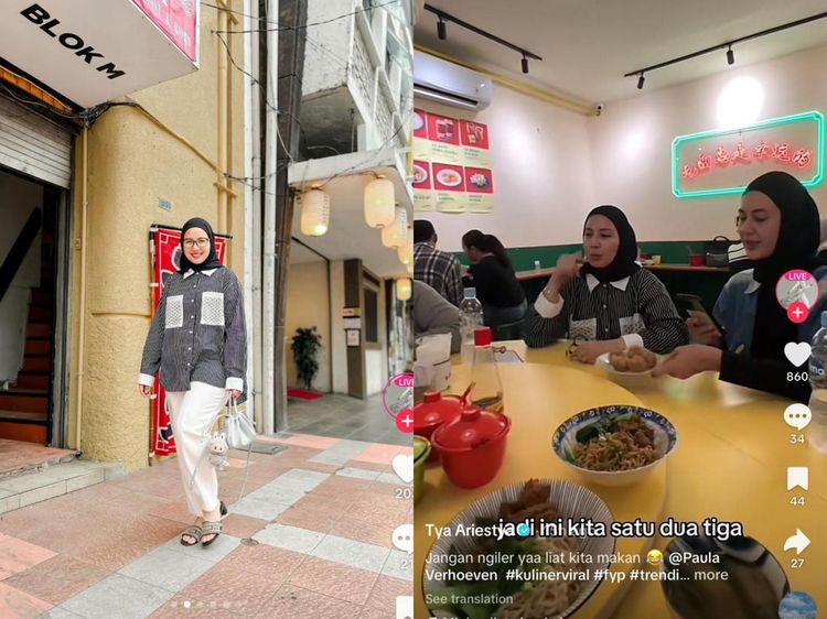 Jadi Anak Jaksel! Tya Ariestya dan Paula Verhoeven Kulineran di Blok M