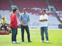 Begini Kondisi Rumput Gelora Bung Karno Jelang Indonesia vs Australia