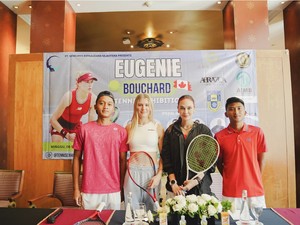 Semangatnya Eugenie Bouchard Tiba di Jakarta, Pertama Kali ke Indonesia