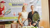 Eugenie tak sabar untuk bermain tenis dengan Luna Maya pada 8 September 2024.