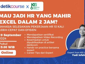 Kelas Excel untuk HR di detikCourse, Online dan Dapat Sertifikat Gratis