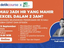 Kelas Excel untuk HR di detikCourse, Online dan Dapat Sertifikat Gratis