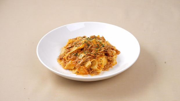 Makanan-makanan yang dihidangkan untuk Paus Fransiskus yang dimasak oleh Roberto Fiorini selama kunjungan ke Indonesia 3-6 September 2024. Makanan-makanan yang dihidangkan untuk Paus Fransiskus yang dimasak oleh Roberto Fiorini selama kunjungan ke Indonesia 3-6 September 2024. (Dok. Istimewa)