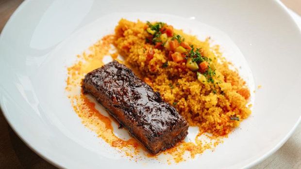Makanan-makanan yang dihidangkan untuk Paus Fransiskus yang dimasak oleh Roberto Fiorini selama kunjungan ke Indonesia 3-6 September 2024. Makanan-makanan yang dihidangkan untuk Paus Fransiskus yang dimasak oleh Roberto Fiorini selama kunjungan ke Indonesia 3-6 September 2024. (Dok. Istimewa)