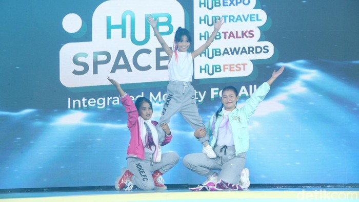 Hub Space 2024 yang digelar di Jakarta Convention Centre and Theatre juga menampilkan dance competition. Ini potret keseruannya.