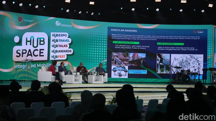 Dalam Hub Space bertema 'Integrated Mobility For All: Menatap Indonesia Maju dengan Transportasi Cerdas dan Berkelanjutan'. Marsekal (Purn) Chappy Hakim akan membagikan pandangannya terkait perkembangan pembangunan transportasi di Tanah Air