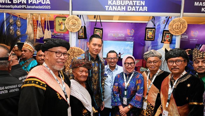 Menteri ATR/BPN, Agus Harimurti Yudhoyono (AHY) mengatakan kegiatan Ekshibisi Tanah Ulayat turut mendukung program pemerintah dan menjadi ruang penyatuan visi. (dok Istimewa)