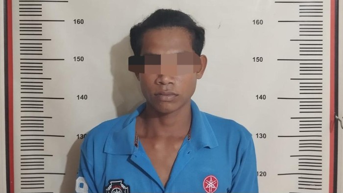 Pelaku KP ditangkap karena lecehkan tetangga. (Istimewa)