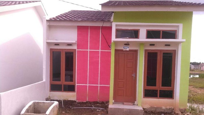 Penampakan rumah di Puri Agung Karya Jaya.