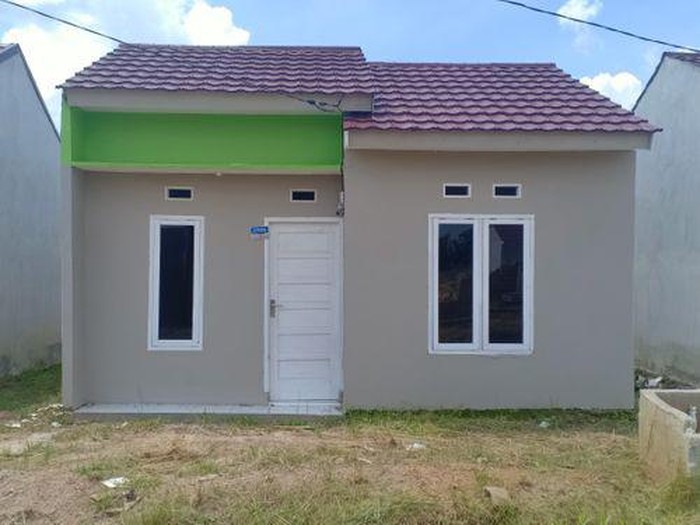 Penampakan rumah di Taman Karya Indah.